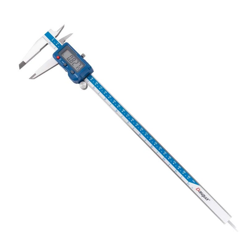 Dasqua 12”/300mm Digital Caliper, Stainless Steel Precision Measuring Tool with Advanced Dual Chip, Large LCD, Resolution 0.0005”/0.01mm, Accuracy ±0.0012”/0.03mm - Image 1